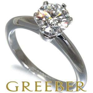 ティファニー リング ダイヤ 1.13ct ソリティア 11号 Pt950  BLJ 大幅値下げ品｜greeber01