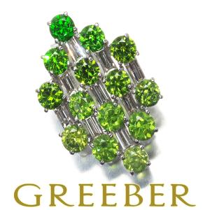 デマントイドガーネット 2.45ct ダイヤ 0.40ct  ペンダントトップ Pt900 ソーティングGENJ｜greeber01