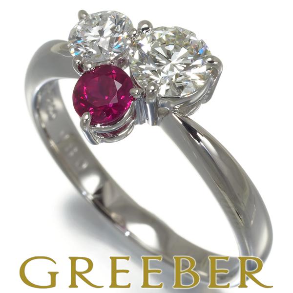 タサキ リング ルビー ダイヤ 0.80ct 13号 Pt900 BLJ 限界値下げ品  