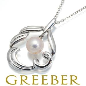 ミキモト ネックレス パール アコヤ真珠 7.2mm   シルバー BLJ｜greeber01