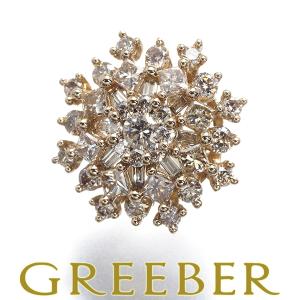 QVC ペンダントトップ ピンクサファイア 1.23ct ダイヤ ダイヤモンド  