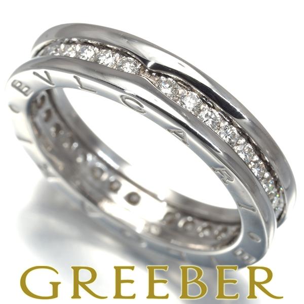 ブルガリ リング ダイヤ ダイヤモンド ビーゼロワン B-ZERO1 XS フルエタニティ 55号 ...