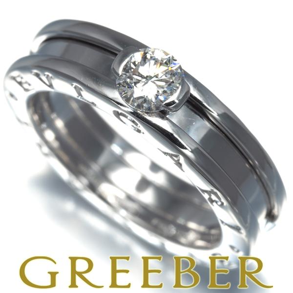 ブルガリ リング ダイヤ ダイヤモンド 0.35ct ビーゼロワン B-ZERO1 ソリテール 51...