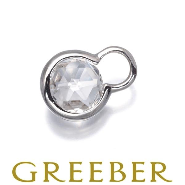 スタージュエリー ピアス クォーツ チャーム 片耳 K18WG BLJ/GENJ