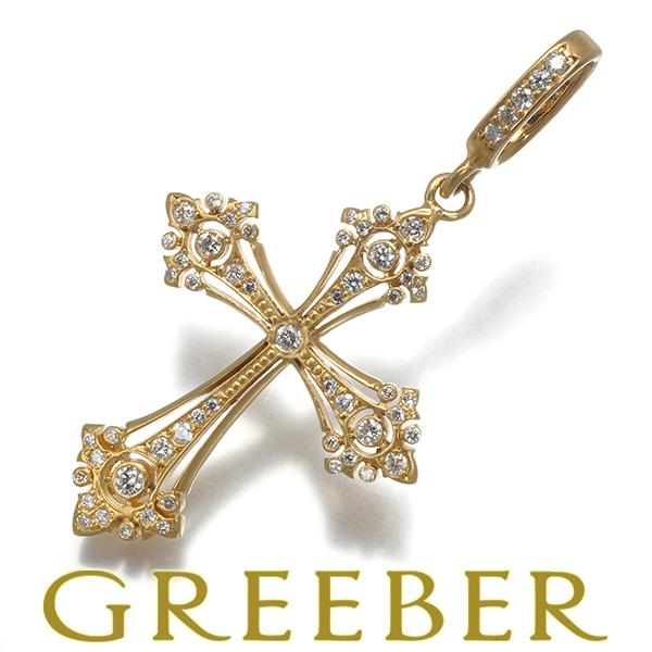 ローリーロドキン ペンダントトップ ダイヤ ダイヤモンド ミニエングレイブドゴシッククロスポインティ...