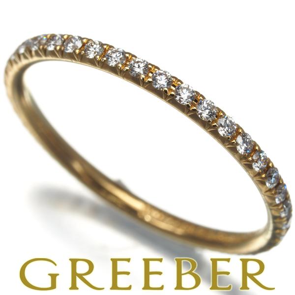 ティファニー リング ダイヤ ダイヤモンド メトロ フルエタニティ 8号 K18YG 指輪  BLJ...