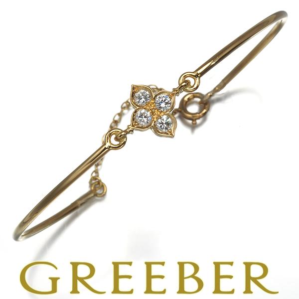 カルティエ ブレスレット ダイヤ ダイヤモンド ヒンドゥ バングル K18YG BLJ 大幅値下げ品