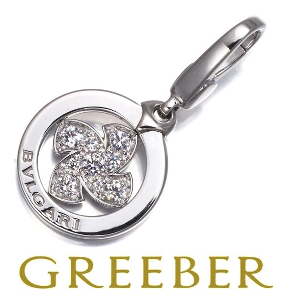 ブルガリ ペンダントトップ ダイヤ ダイヤモンド トンドウィンドミル チャーム K18WG BLJ ...