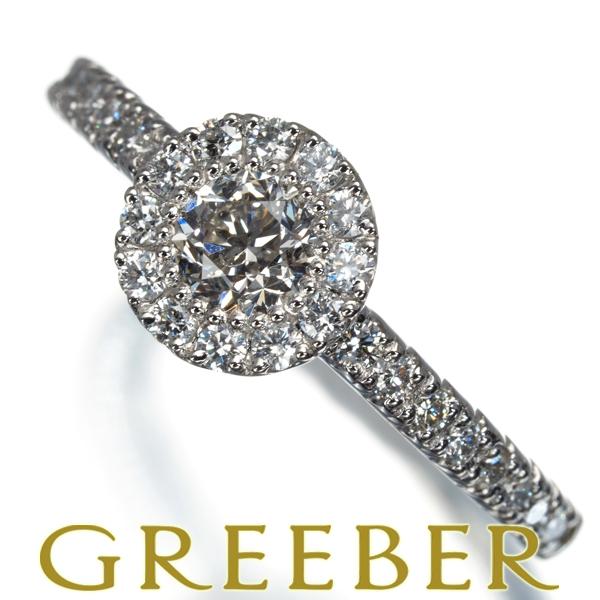 ダイヤ ダイヤモンド 0.30ct/0.32ct サークル リング Pt900 指輪 GENJ 大幅...
