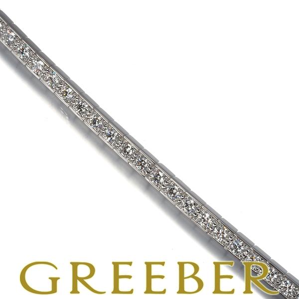 カルティエ ブレスレット ダイヤ ダイヤモンド ラニエール 16刻印 K18WGBLJ 大幅値下げ品