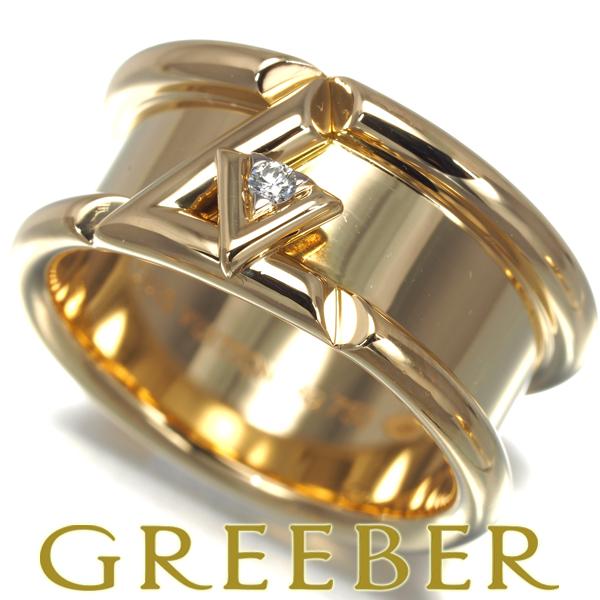 ルイヴィトン リング ダイヤ ダイヤモンド ヴォルトワン 54号 K18YG 保証書 指輪 BLJ