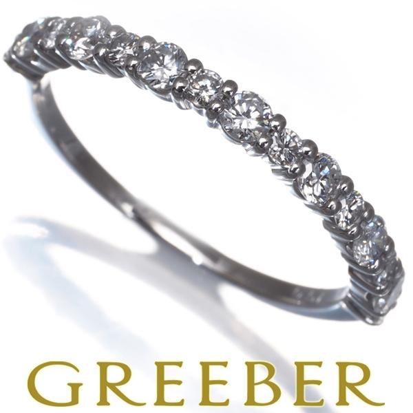 ダイヤ ダイヤモンド 0.51ct ハーフエタニティ リング Pt900 指輪 GENJ
