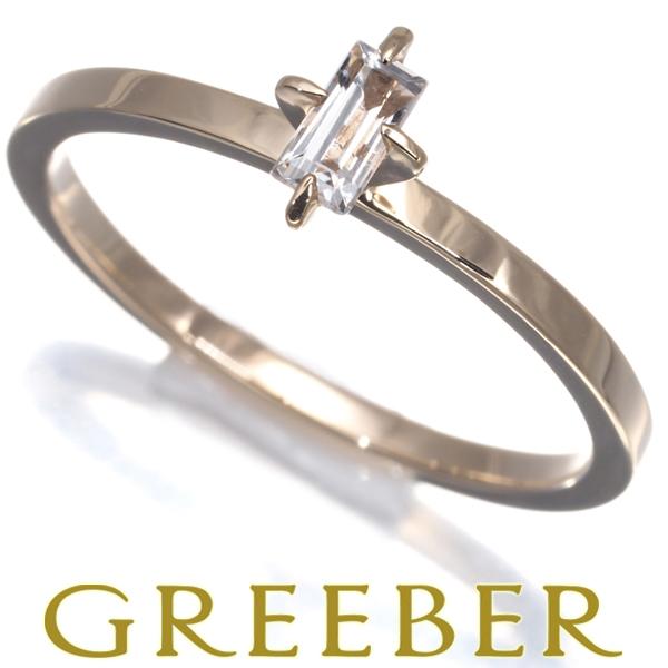 アガット リング トパーズ 9号 K10PG 指輪 BLJ