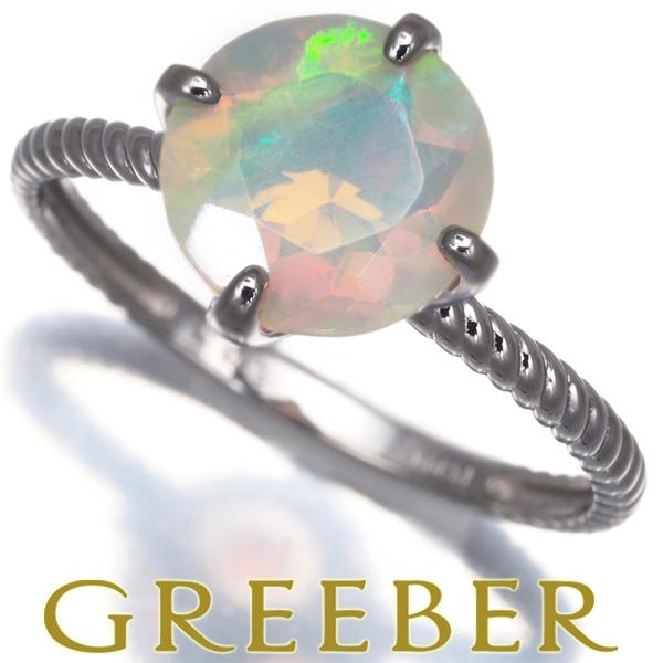 オパール 1.00ct 一粒 リング Pt900 指輪 GENJ