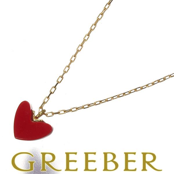 アーカー ネックレス イミテーションストーン ティランハート K18YG BLJ