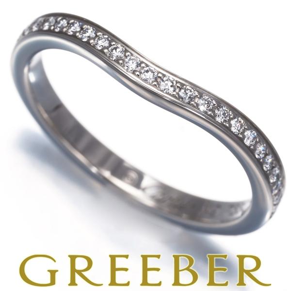 カルティエ リング ダイヤ ダイヤモンド バレリーナ ハーフエタニティ 49号 Pt950 指輪 B...