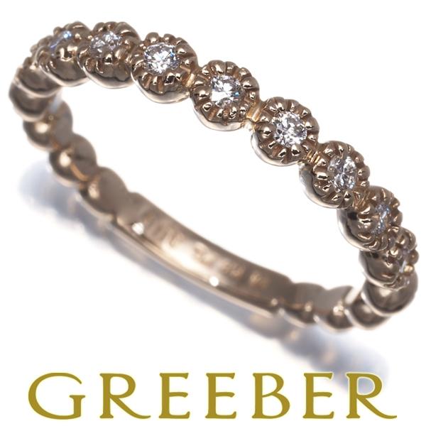 ポンテヴェキオ リング ダイヤ ダイヤモンド 0.16ct 9P 10号 K18PG 指輪 BLJ