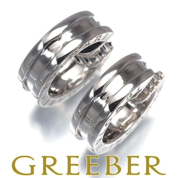 ブルガリ ピアス ビーゼロワン B-ZERO1 フープ K18WG BLJ