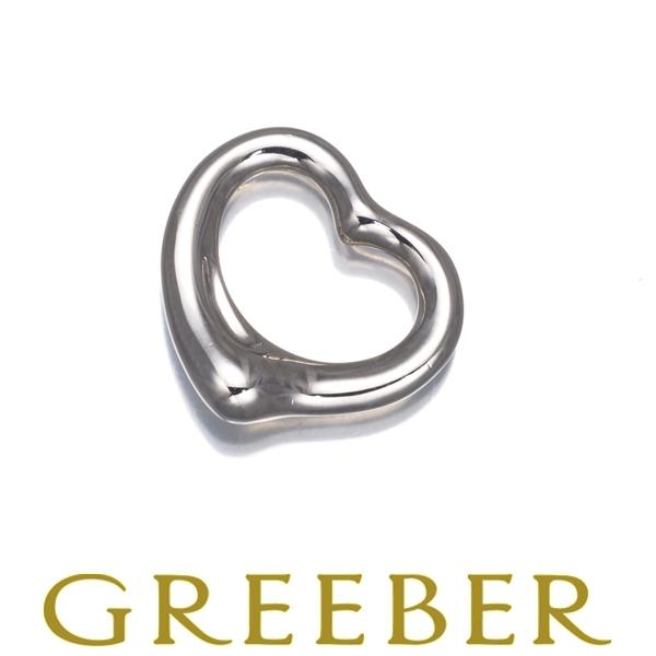 ティファニー ペンダントトップ オープンハート Pt950 BLJ