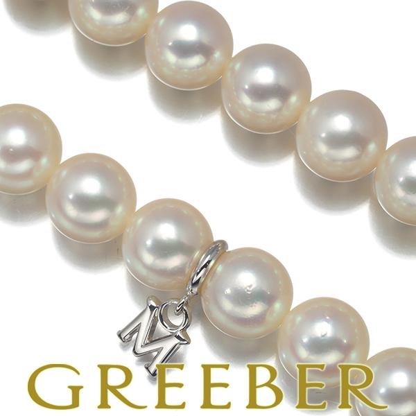 ミキモト ネックレス パール 真珠 7.0-7.5mm K14WG 袋BLJ