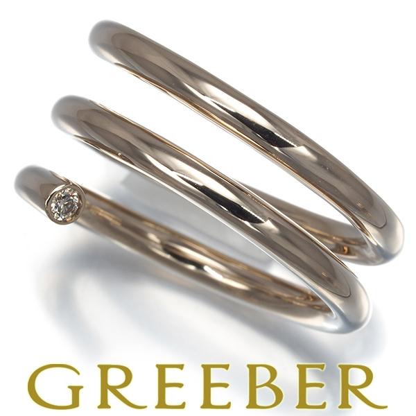 カシケイ リング ダイヤ ダイヤモンド 0.05ct マイン 12号 K18BG 指輪 BLJ