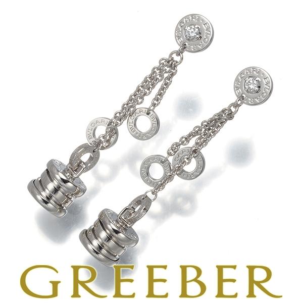 ブルガリ ピアス ダイヤ ダイヤモンド ビーゼロワン B-ZERO1 エレメント K18WG BLJ...