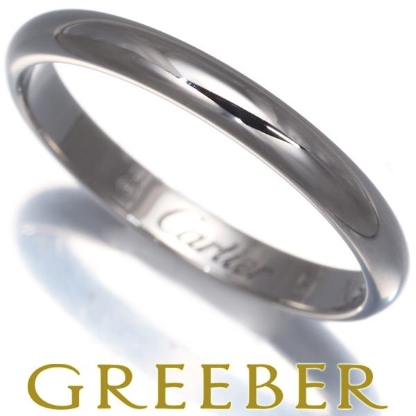 カルティエ リング 1895 クラシックウェディング 2.5mm 51号 Pt950 保証書 指輪 ...