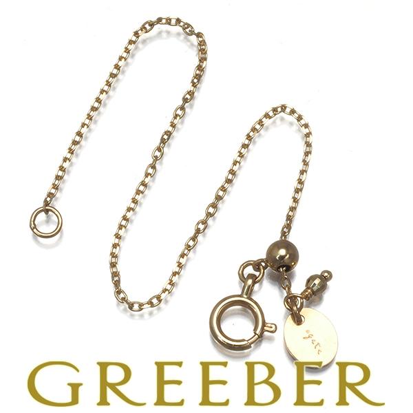 アガット ネックレス アジャスターチェーン 10cm K10YG BLJ