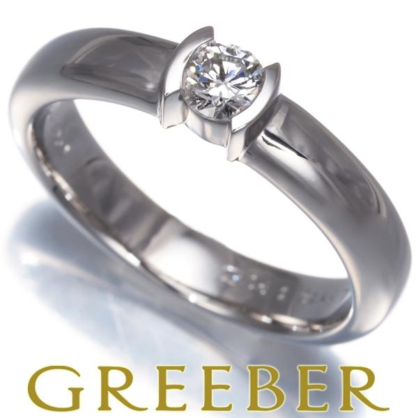 ティファニー リング ダイヤ ダイヤモンド 0.16ct ドッツ ソリティア 11号 Pt950 指...