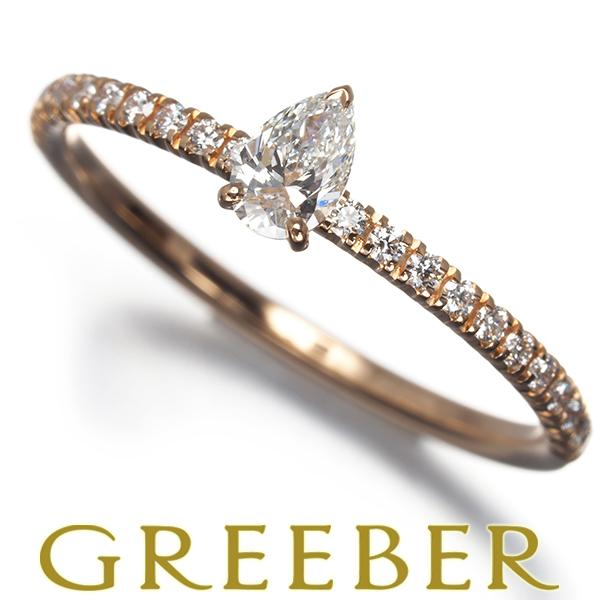 カルティエ リング ダイヤ エタンセル ソリテール ペアシェイプ 52号 K18PG 保証書【中古】...