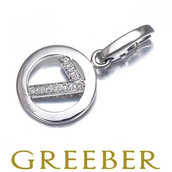 カルティエ ペンダントトップ ダイヤ  ナンバー No.7 チャーム K18WG 保証書【中古】BL...