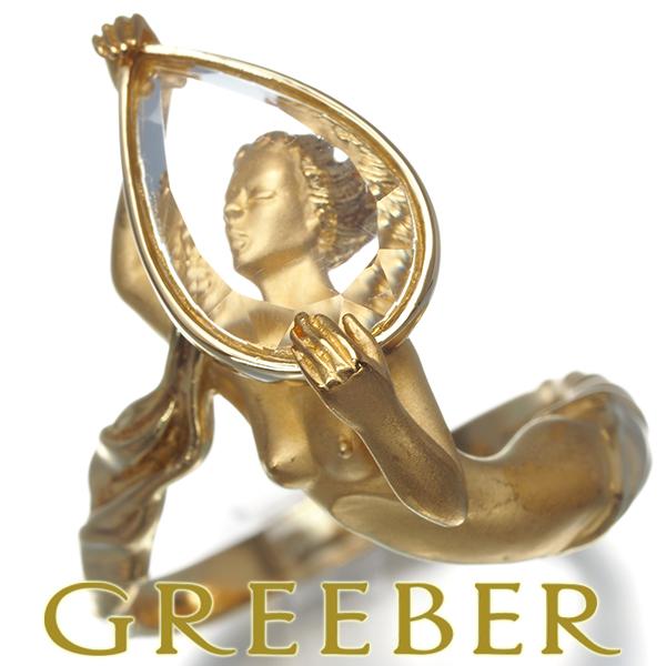 カレライカレラ リング クォーツ ナルキッソス 11.5号 K18YG 指輪 BLJ