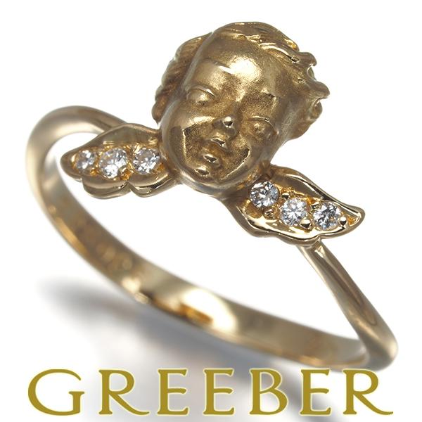 カレライカレラ リング ダイヤ ダイヤモンド エンジェル 11号 K18YG 指輪 BLJ