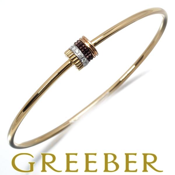 ブシュロン ブレスレット ダイヤ ダイヤモンド キャトルクラシック バングル 18刻印 K18YG/...