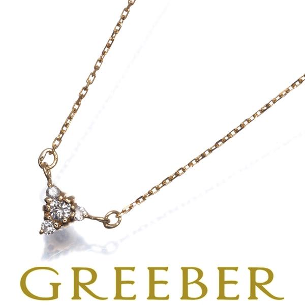 4℃ ネックレス ダイヤ ダイヤモンド K18YG BLJ/GENJ