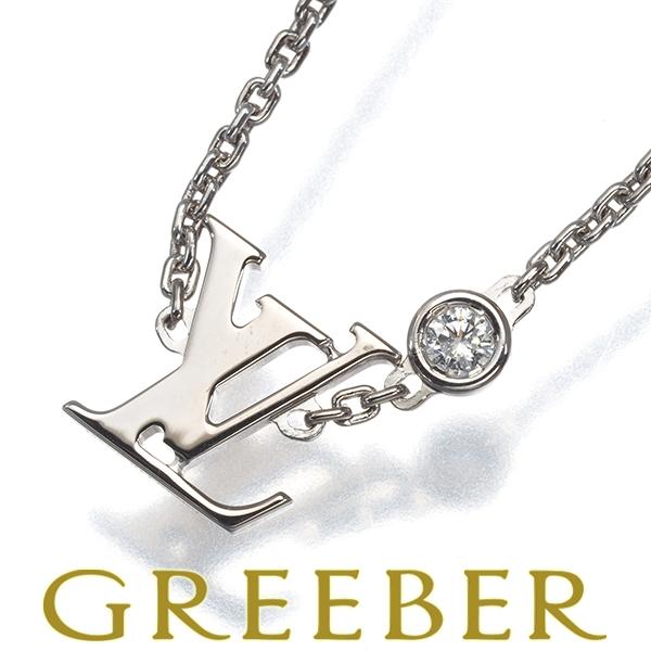 ルイヴィトン ネックレス ダイヤ ダイヤモンド イディールブロッサム LV K18WG BLJ