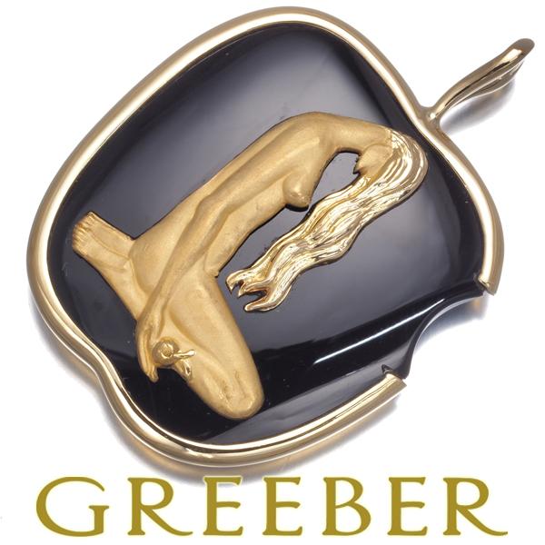 カレライカレラ ペンダントトップ オニキス アダム&amp;イブ K18YG BLJ