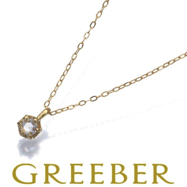 アーカー ネックレス ローズカットダイヤ ダイヤモンド K18YGBLJ