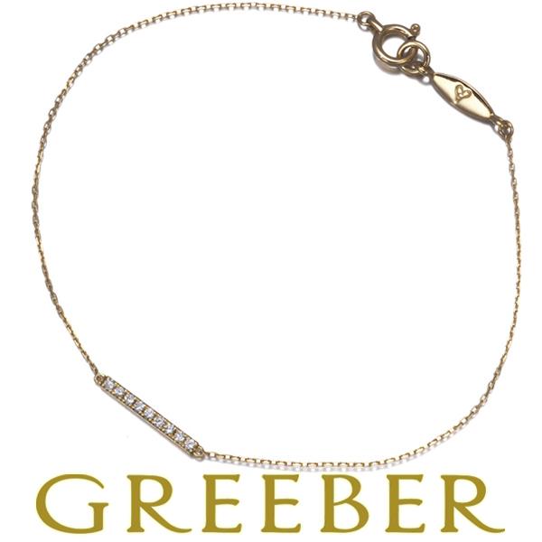 アーカー ブレスレット ダイヤ ダイヤモンド 0.05ct ティナ K18YG BLJ