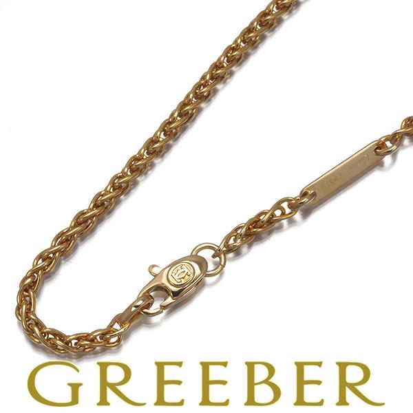 カルティエ チェーンネックレス スパイク 42cm K18YG BLJ