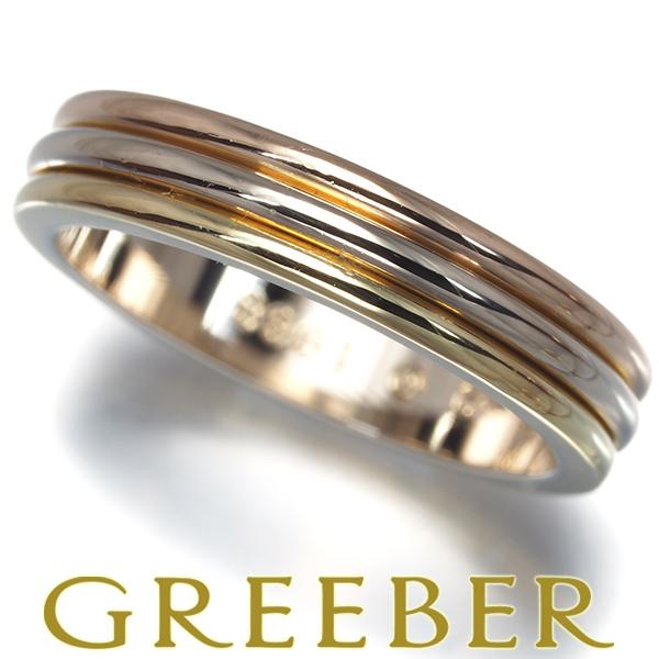 カルティエ リング ルイカルティエヴァンドーム スリーカラー 49号 K18YG/WG/PG 指輪 ...