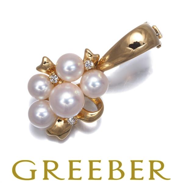 TASAKI タサキ ペンダントトップ ベビーパール 真珠 4.3-5.6mm ダイヤ ダイヤモンド...