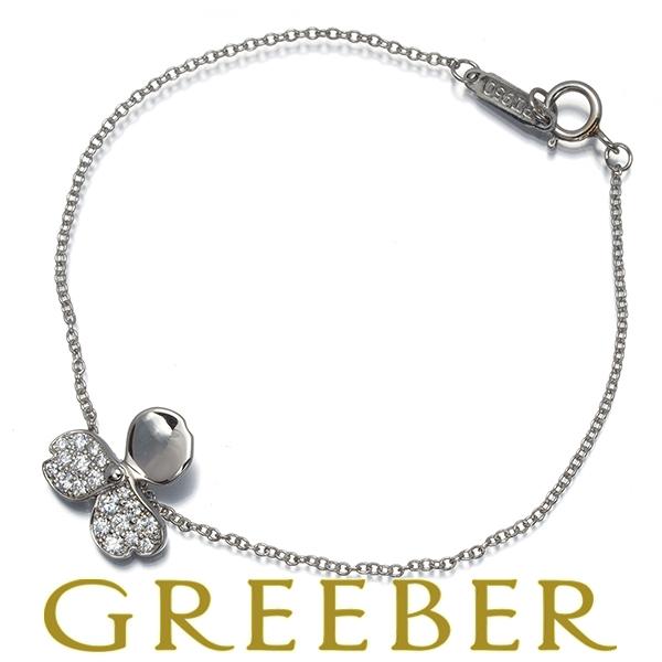 ティファニー ブレスレット ダイヤ ダイヤモンド ペーパーフラワー Pt950 BLJ