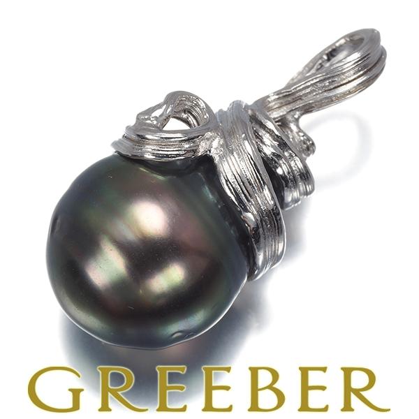 TASAKI タサキ ペンダントトップ バロックパール 真珠 13.7mm K14WG BLJ