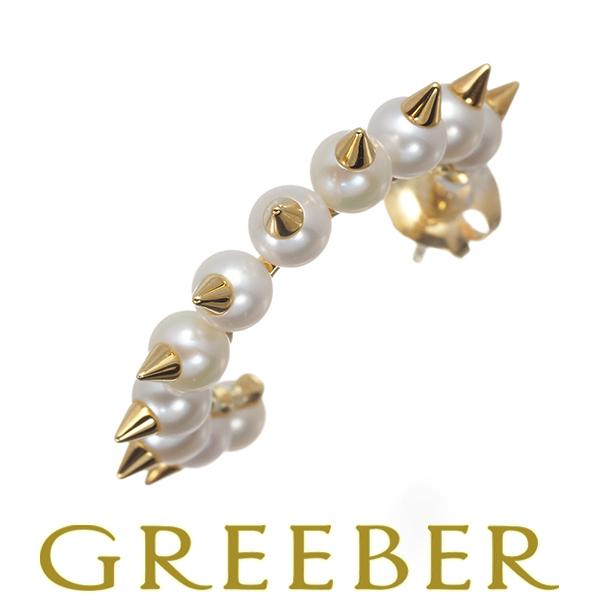 TASAKI タサキ ピアス パール 真珠 4.2mm デインジャートライブ 片耳 K18YG BL...