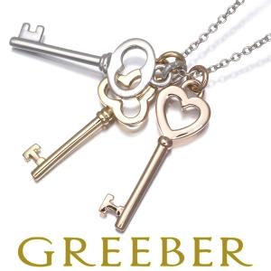 ティファニー ネックレス トリプルキー スリーカラー シルバー 925/K18YG/PG BLJ