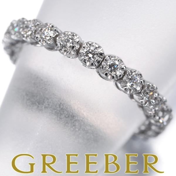 スタージュエリー リング ダイヤ ダイヤモンド 0.33ct フルエタニティ 11.5号 K18WG...