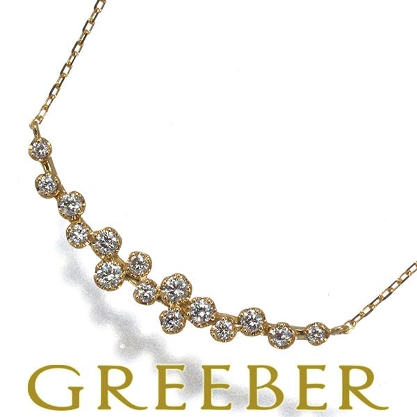 アーカー ネックレス ダイヤ ダイヤモンド 0.16ct ビリーブデュウ K18YG BLJ