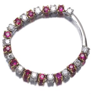 ルビー 0.64ct ダイヤ ダイヤモンド 0...の詳細画像2