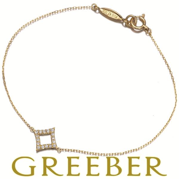 アーカー ブレスレット ダイヤ ダイヤモンド 0.08ct ダイヤ ダイヤモンドシェイプ K18YG...